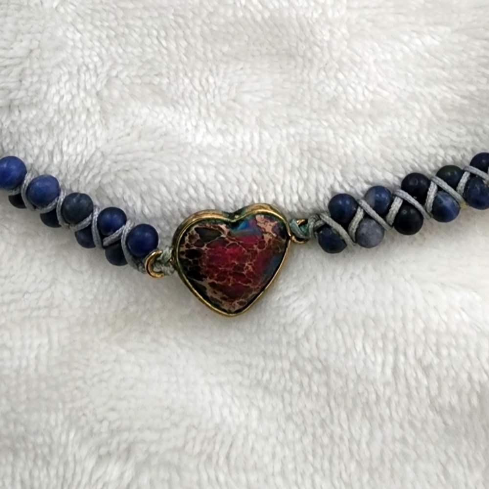 Sodalite Healing Stone Bracelet View 2